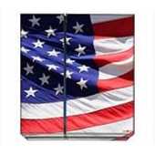 Playstation 4 USA Flag Sticker