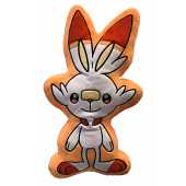 COUSSIN ÉPÉE ET BOUCLIER PREMIUM EN FORME DE FLAMBINO 40CM