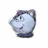 Disney La Belle et la Bête - Coussin en forme de Madame Samovar 