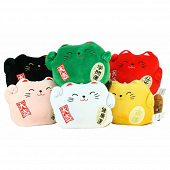 Peluche chat porte-bonheur Manek