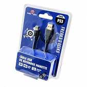 PS3 Gamepad mini USB Charging Cable 3m