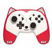 Switch - Manette Animal Sans Fil Doggy taille enfant avec Palettes et LED - Rouge