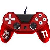 MANETTE PRO 5 PS4 FILAIRE Rouge