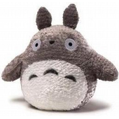 Ghibli - Mon Voisin Totoro - Peluche Totoro Gris Fluffy Big 35cm