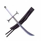 KATANA DECO LAME ACIER - MOTIF ONE PIECE (DRACULE MIHAWK)