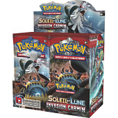 Pok&eacute;mon JCC : Display de Pack de Booster Soleil et Lune - Invasion Carmin (Display x36) - FR