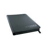 Ultimate Guard Zipfolio 360 XenoSkin 18-Pocket Card Storage Binder - Black