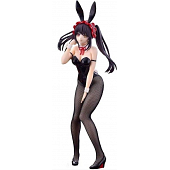 Date A Live V statuette PVC BiCute Bunnies Kurumi Tokisaki Black Color Ver. 29 cm