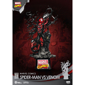 Marvel - Diorama Spider-Man vs Venom D-Stage 15 cm