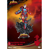 Marvel Comics D-Stage PVC Diorama Maximum Venom Iron Man 16 cm