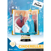 Disney - Diorama - Livre Histoire - Cendrillon - 15cm