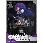 L´étrange Noël de Mr. Jack diorama PVC D-Stage Jack & Sally 15 cm
