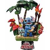 Disney diorama PVC D-Stage Stitch 14 cm