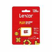 Lexar PLAY 128GB MicroSDXC UHS-I Card, tot 150 MB/s leessnelheid (LMSPLAY128G-BNNAG)