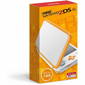 New Nintendo 2DS LL White x Orange Japan