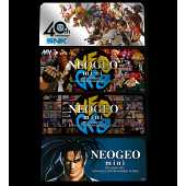 SNK Neo Geo Mini Official Characters Stickers (4 pcs)