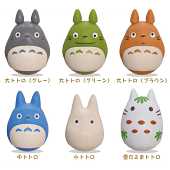 Ensky Totoro Wiebelende en Kantelde Figurencollectie Blind Box - 6 Mysterieuze Figuren