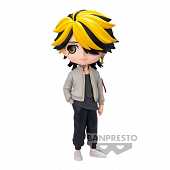 Figurine Tokyo Revengers de Kazutora Hanemiya Ver. A dans la gamme Q Posket, mesure env.14cm