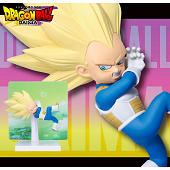 DRAGON BALL DAIMA - FIGURE WITH PANEL - VEGETA (MINI)