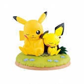 Pokémon Figurine Prime Figure Mini Pikachu & Pichu 11cm