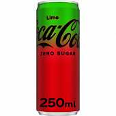 Coca-col Lime zero 33cl Sleek