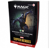 Commander Deck - Magic The Gathering -marvel Super Heroes - Wakanda Pour Toujours