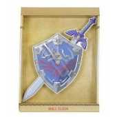 ZELDA - Shield & Sword - Horloge Murale Métal