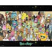 Rick & Morty Cast - Mini Poster