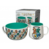 HARRY POTTER - Set Petit Déjeuner Mug + Bol - Ensemble