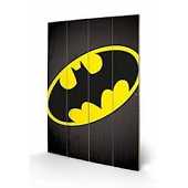 DC Comics - Batman Symbol Wood Print