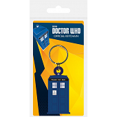 Dr Who Tardis Keychain