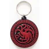 Game of Thrones - Targaryen Rubber Keychain