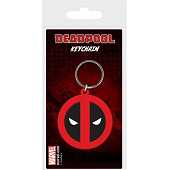 Deadpool - Logo Rubber Keychain
