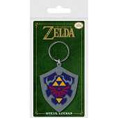The Legend Of Zelda - Hylian Shield Rubber Keychain