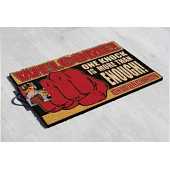 One Punch Man - Tapis de porte  "One Knock is More Than Enough"