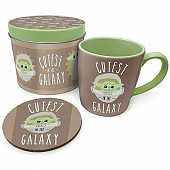 Star Wars - Le Mandalorien - Coffret cadeau Mug + Dessous de verre