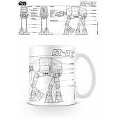 Star Wars - AT-AT Sketch Coffee Mug 315ml