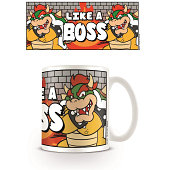 Nintendo Super Mario - Bowser "Like A Boss" mok