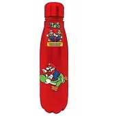 Nintendo - Super Mario - Bouteille d'eau en métal "Mario et Yoshi" 550ml