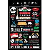 Friends - Infographie Maxi Poster