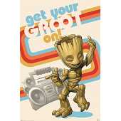 GET YOUR GROOT ON MAXI POSTER