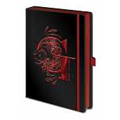 Harry Potter - Gryddindor Foil A5 Premium Notebook