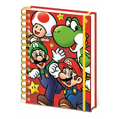 Super Mario - Carnet A5 Wiro "Run"