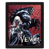 Venom - Dents et Griffes Cadre lenticulaire 3D 28,7 x 23,5cm