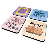 Friends - Set de 4 Sous-Verres Phrases Culte