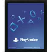 PlayStation - Affiche lenticulaire Formes de PlayStation