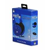 4Gamers - PRO 4-10 PS4 Licensed Wired Stereo Gaming Headset Blue