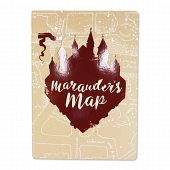 Harry Potter - Carnet de note A5 souple Carte du Maraudeur