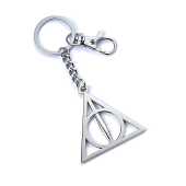Harry Potter - Deathly Hallows Keyring Silver Plated