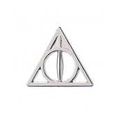Harry Potter - Deathly Hallows Charm Pin Badge Silver Plated